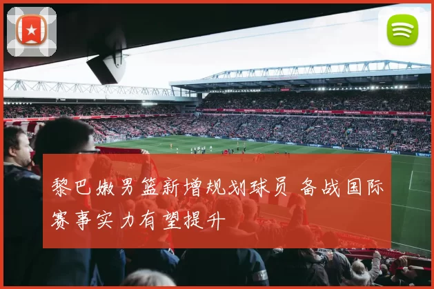 黎巴嫩男篮新增规划球员 备战国际赛事实力有望提升